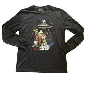 Star Wars Graphic Long Sleeve Graphic Tee Size XL
